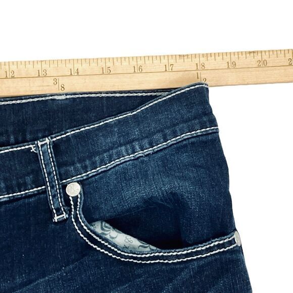 Rock & Republic Bootcut Jeans Men 38x32 Blue Classic Retro Business Casual Denim - Picture 11 of 16